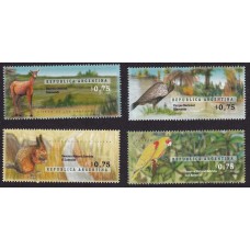 ARGENTINA 1996 GJ 2784/7 SERIE COMPLETA DE ESTAMPILLAS NUEVAS MINT U$ 6